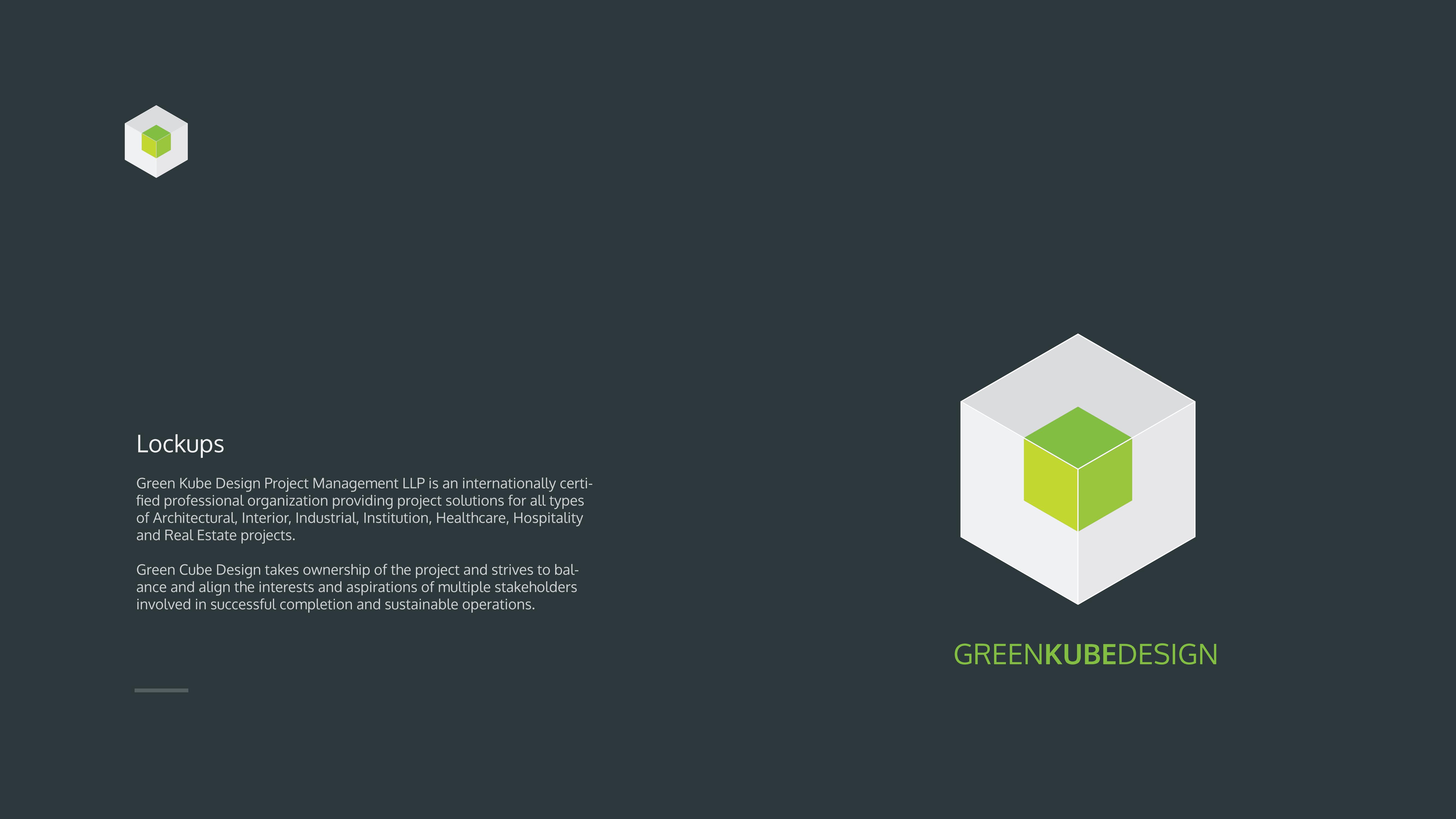 Green Cube Design